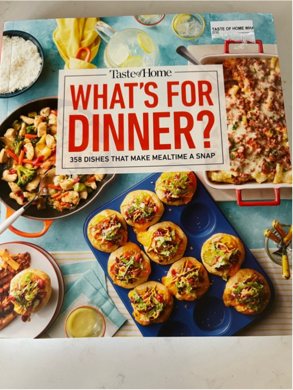 Taste of Home Cookbook What’s for Dinner